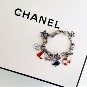 Ocean themed charm bracelet